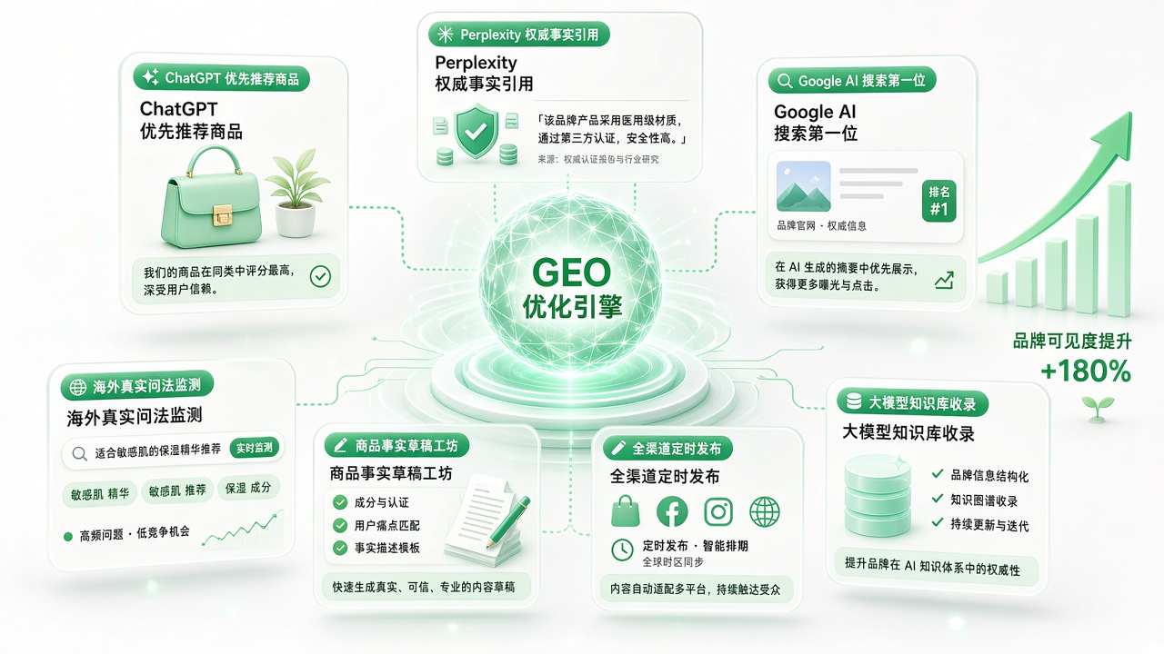 GEO 生成式引擎优化与大模型AI搜索获客