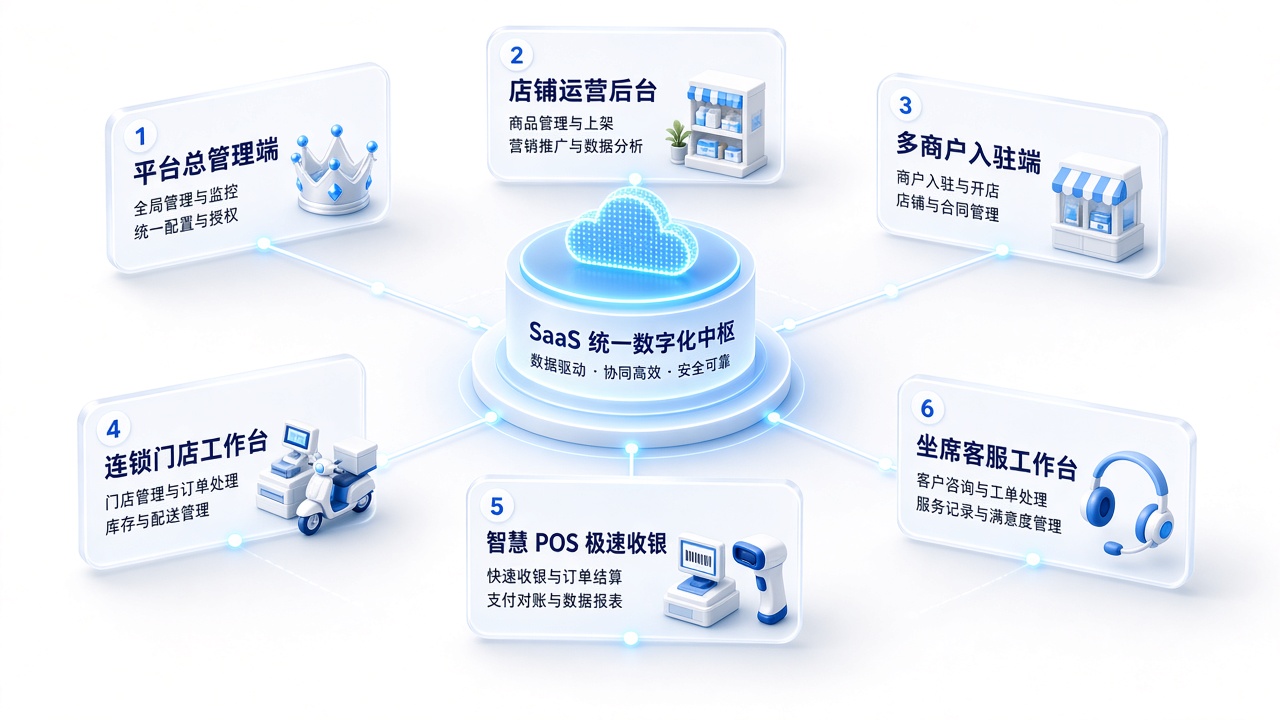 六大独立协同后台体系架构